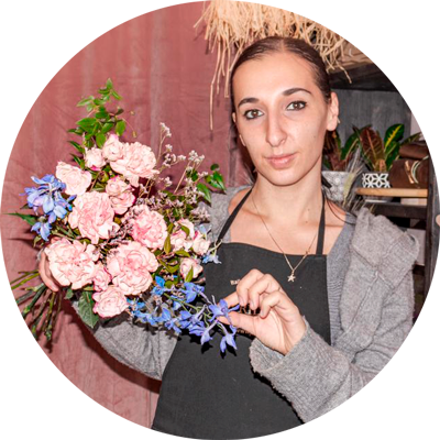 Sandy, Floral Designer Frida's Store Torino