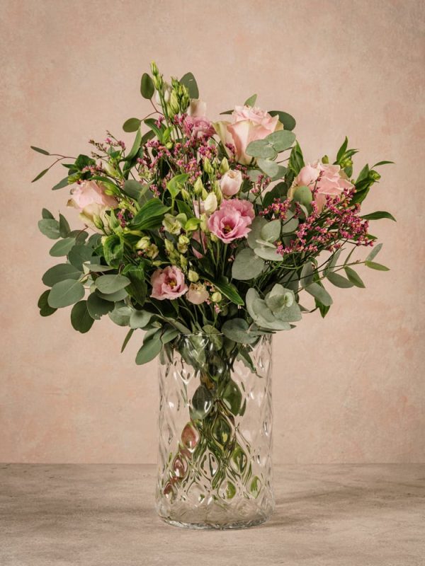 Pink Flower Bouquet, Frida's fresh flowers home delivery across Italy