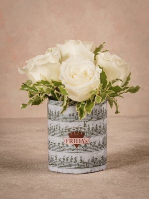 White Rose Sushi Frida's bestseller creation. High quality white roses