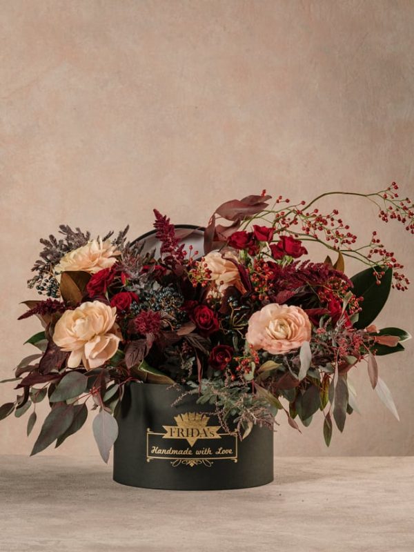 Cappelliera Luxury Creativa Winter, fiori online Frida's