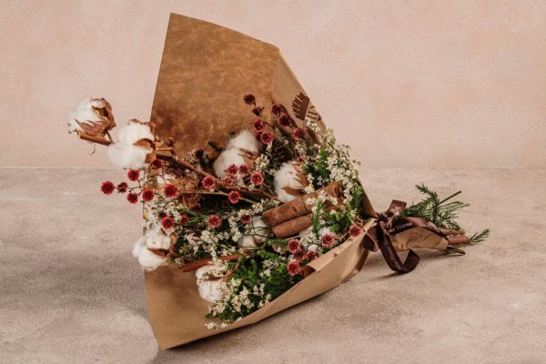 Bouquet Norvegia, fiori secchi e composizioni invernali Frida's