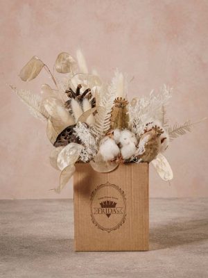 Box Artico piccolo bouquet di fiori in una elegante scatola Frida's