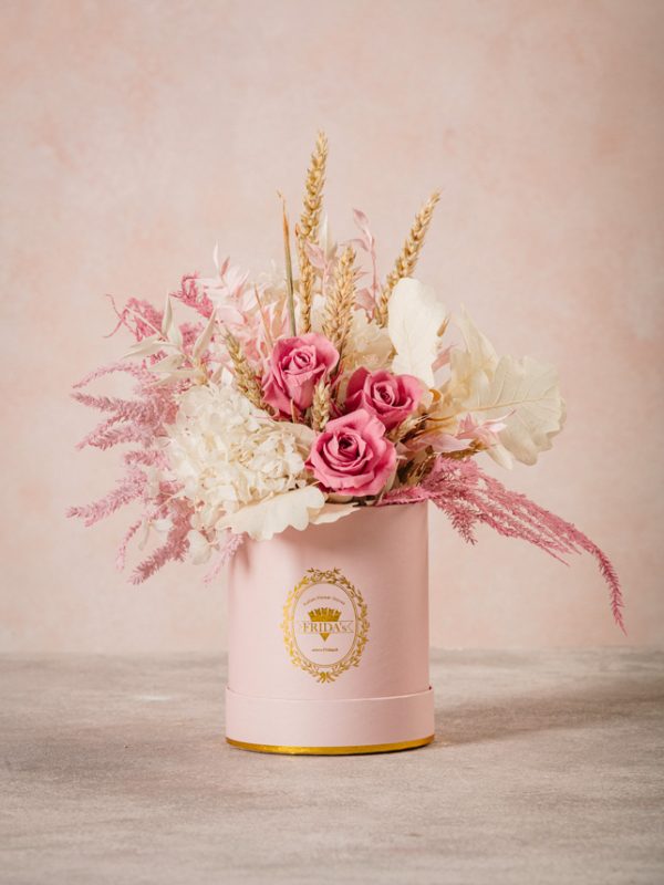 Cappelliera Mini Elafonissi rosa antico