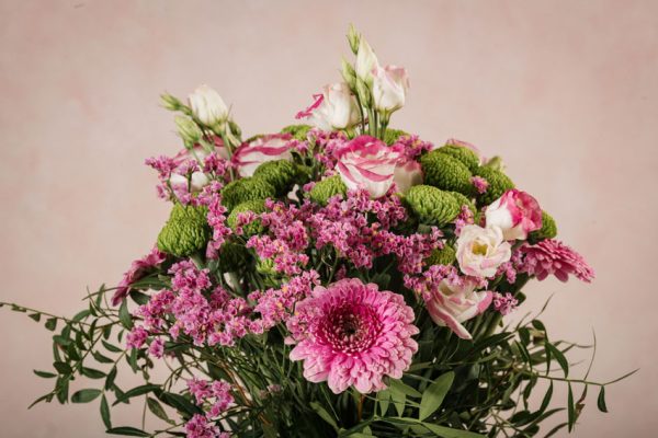 Bouquet Minou, dettaglio fiori freschi