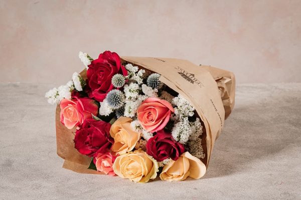 Bouquet Crispy mazzo di fiori con incarto personalizzato Frida's
