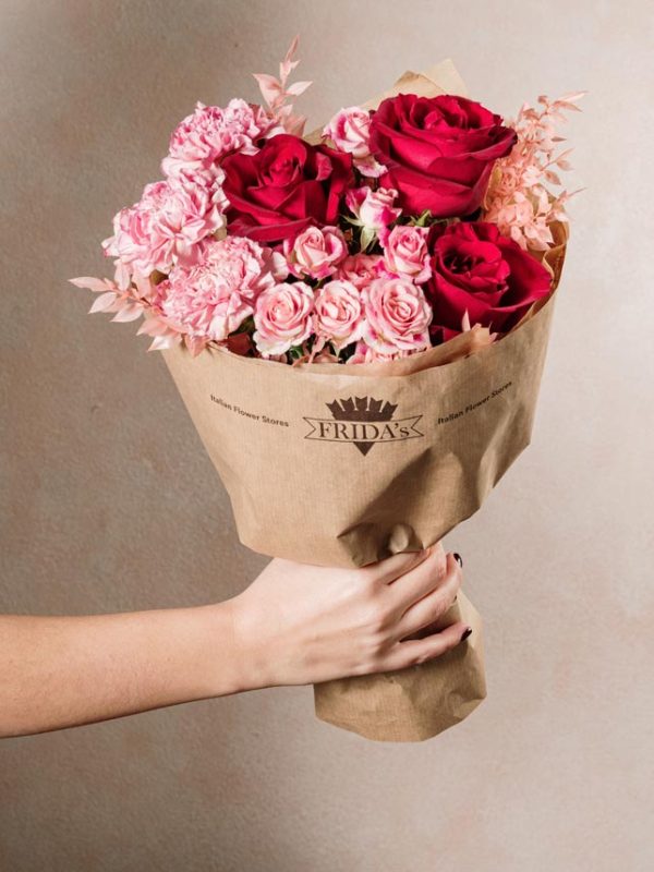 Bouquet My Candy Love, regala i fiori Frida's a San Valentino