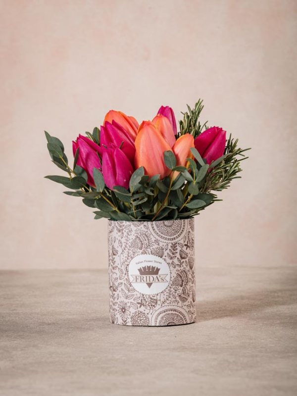 Sushi MultiTulip bouquet di tulipani colorati Frida's