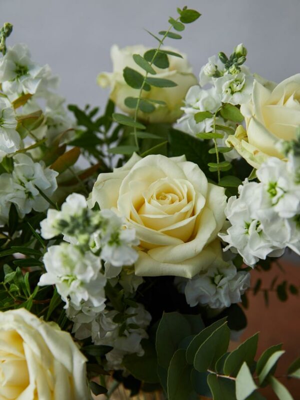 Bouquet Pure mazzo di fiori con rosa bianca
