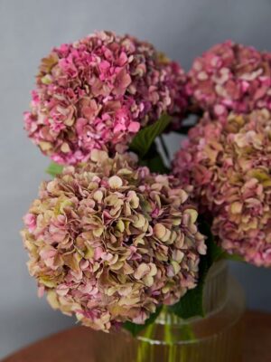 Bouquet Ortensie fiori di ortensia di colore rosa