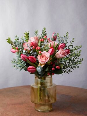 Bouquet Ginevra per un inverno colorato con i fiori Frida's